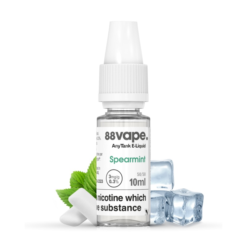 Spearmint|3mg – 50/50|6mg – 50/50|11mg – PG 70%