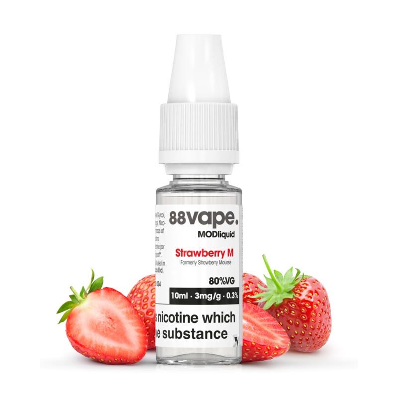 Strawberry M (VG)|Single Bottle (3mg)|Triple Pack (3mg)|10 Bottles (3mg)