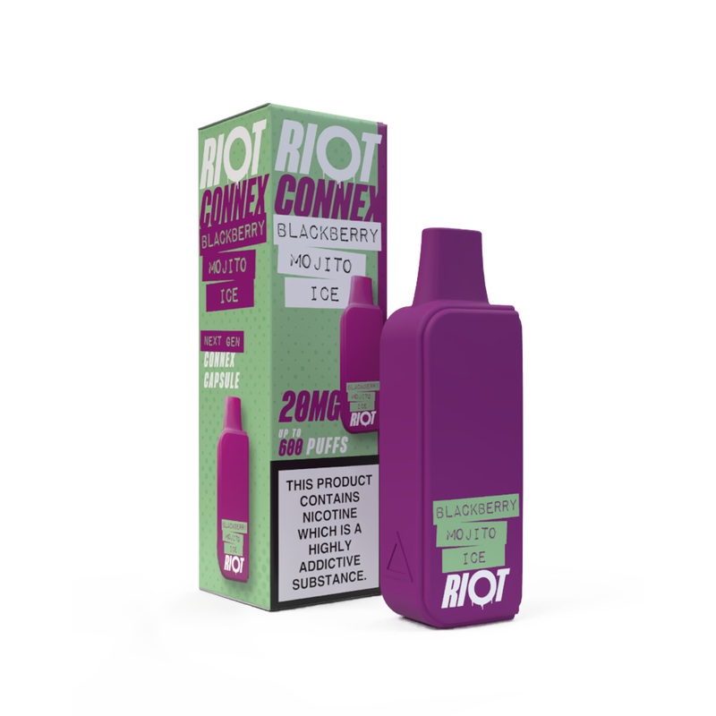 Blackberry Mojito Ice Riot Connex Pod