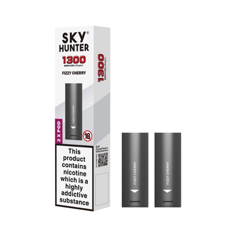 Fizzy Cherry Sky Hunter Twist Slim Pods