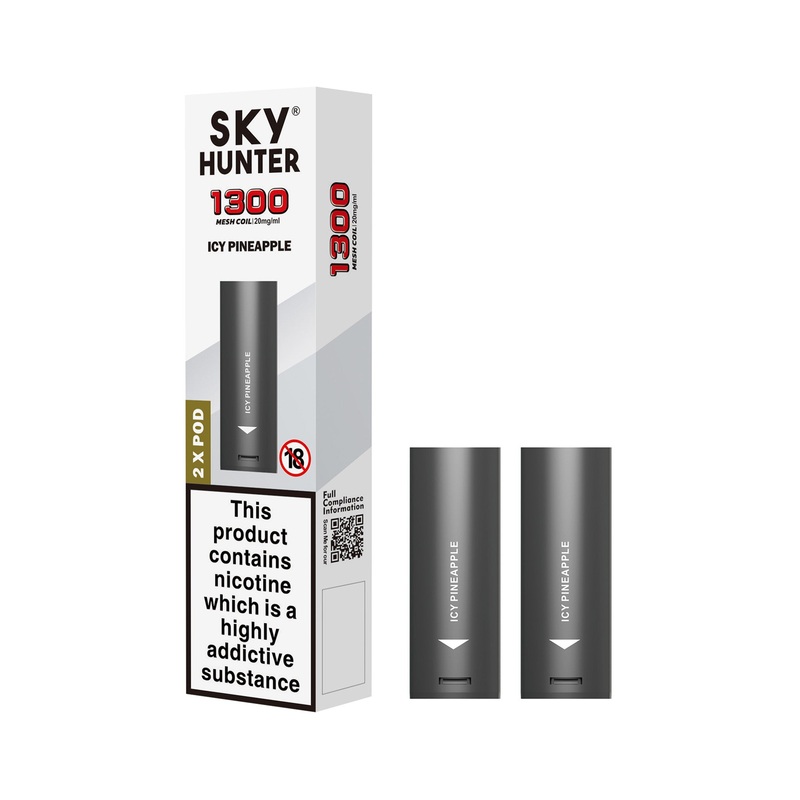 Icy Pineapple Sky Hunter Twist Slim Pods