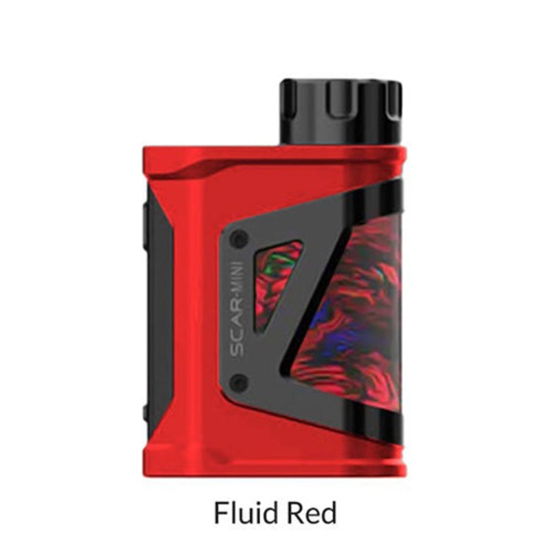 SCAR Mini Box Mod|Red Stabwood|Black|Fluid Red|Fluid Gold|Fluid Blue|Fluid 7 Colour