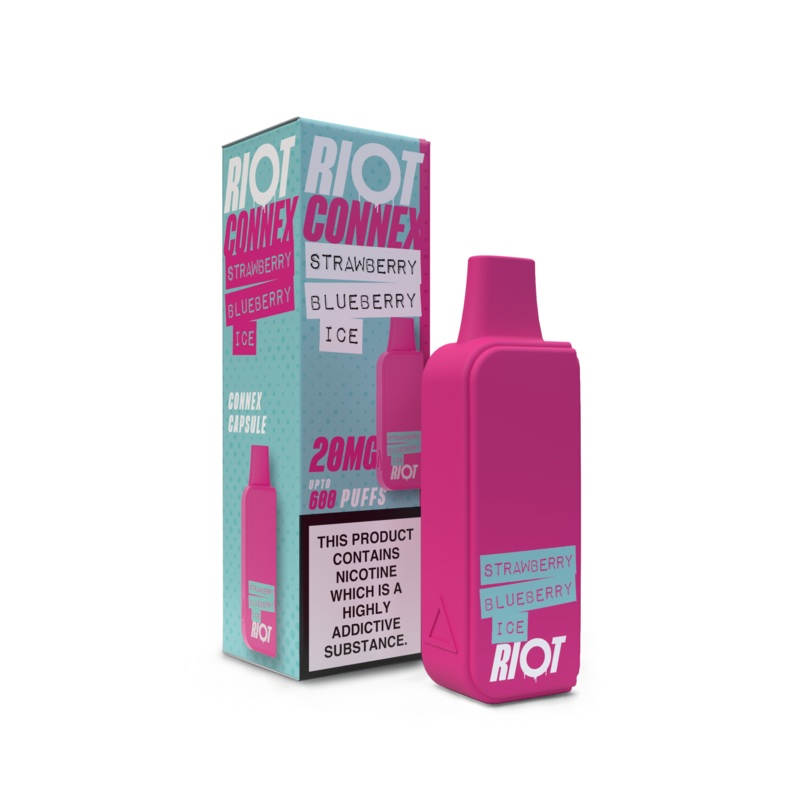 Strawberry Blueberry Ice Riot Connex Pod