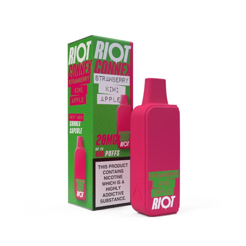 Strawberry Kiwi Apple Riot Connex Pod