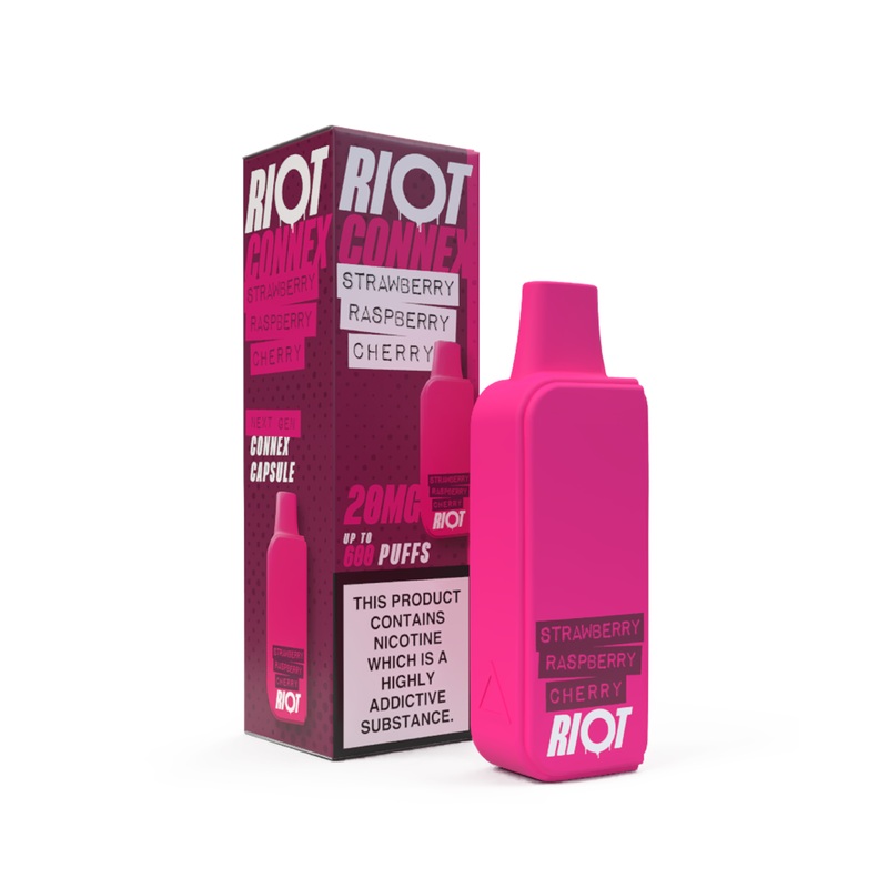 Strawberry Raspberry Cherry Riot Connex Pod