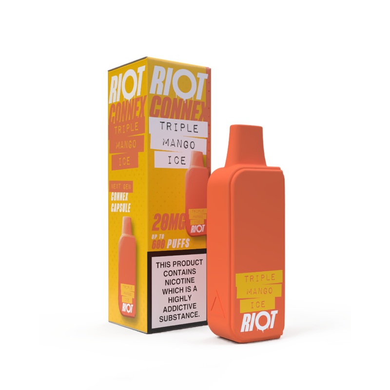 Triple Mango Ice Riot Connex Pod