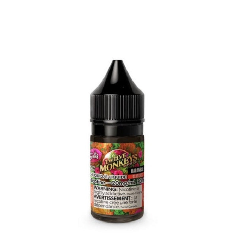 12 Monkeys SALT – Harambae|30ml|10mg|20mg