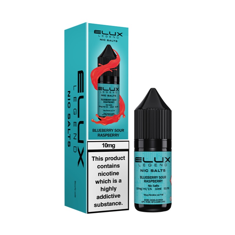 Blueberry Sour Raspberry Nic Salt E-Liquid – Elux Legend