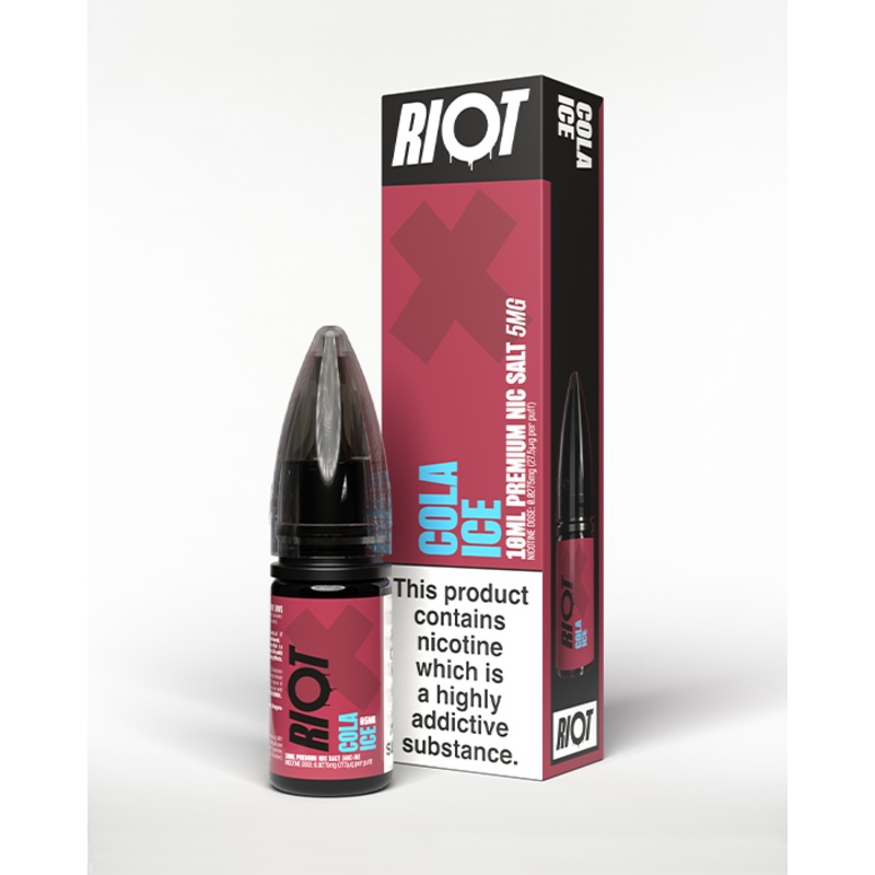 Cola Ice Nic Salt E-Liquid – Riot X