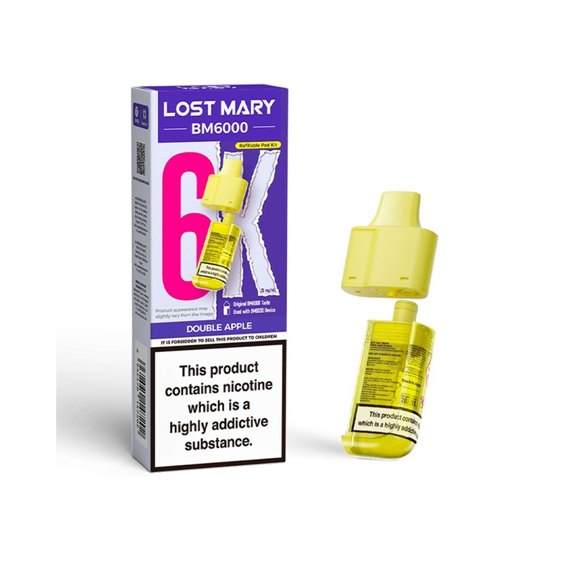 Double Apple Lost Mary BM6000 Refill Pod