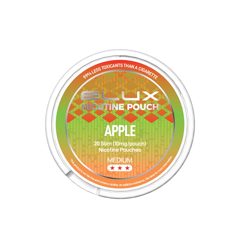 Elux Apple Nic Pouches|10mg|14mg|17mg