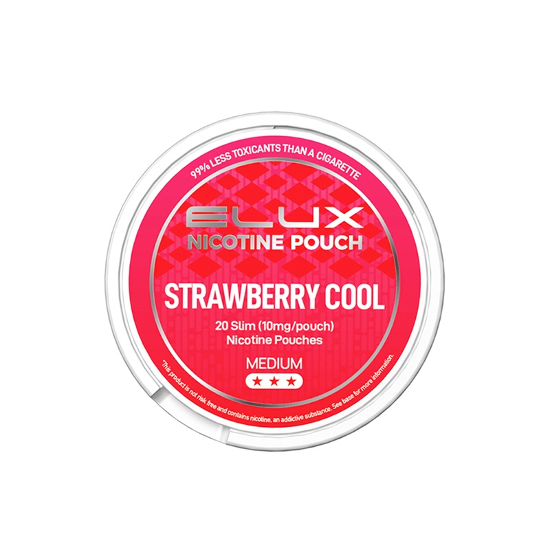 Elux Strawberry Cool Nic Pouches