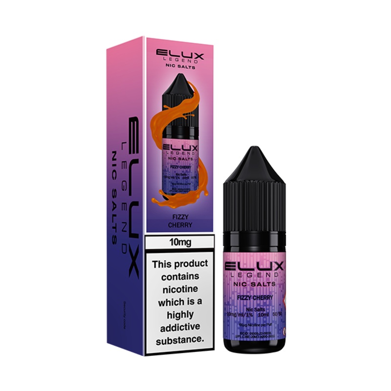 Fizzy Cherry Nic Salt E-Liquid – Elux Legend