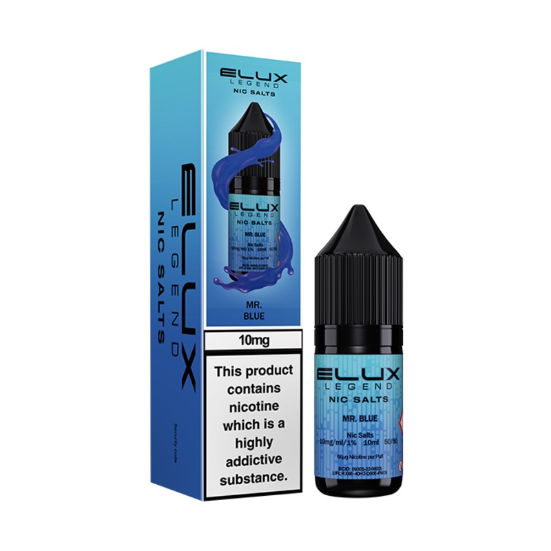 Mr Blue Nic Salt E-Liquid – Elux Legend