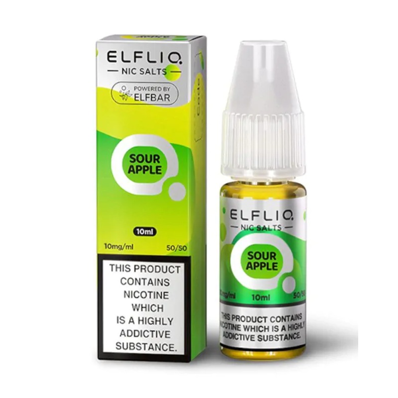 Sour Apple Nic Salt E-Liquid – ElfLiq