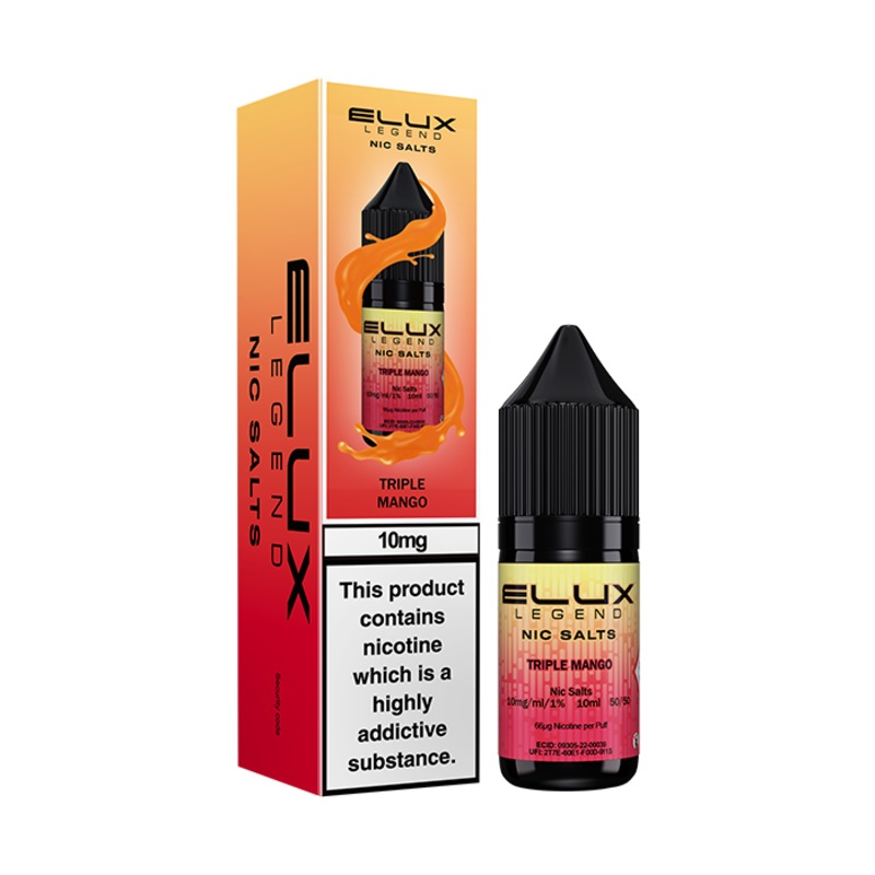 Triple Mango Nic Salt E-Liquid – Elux Legend