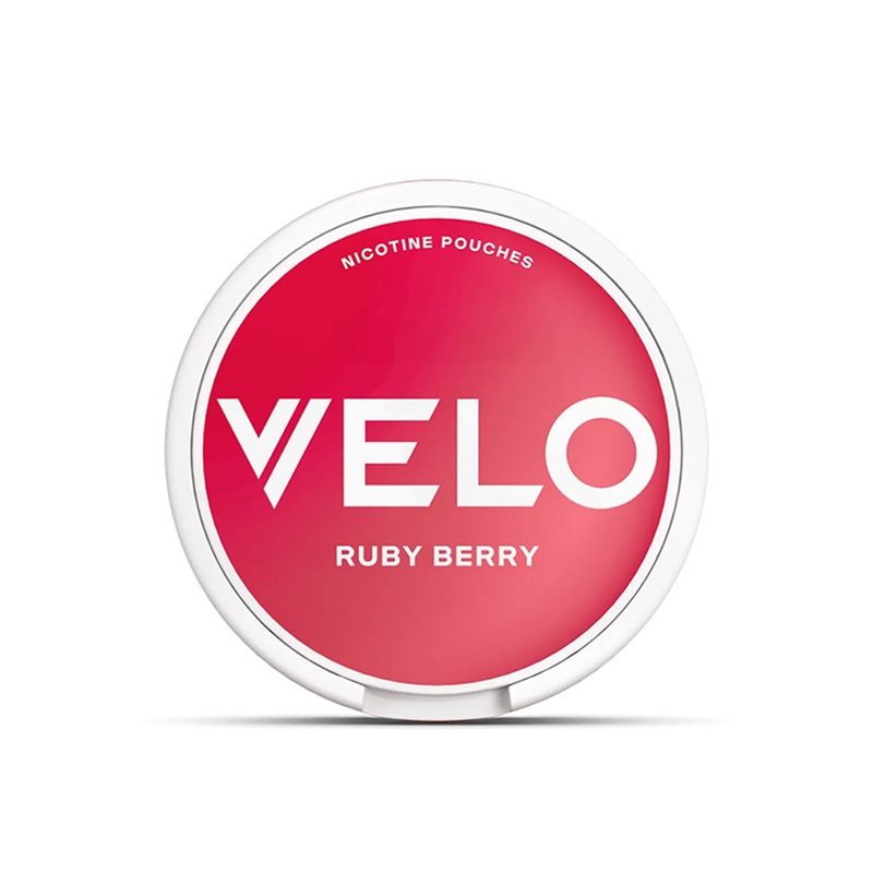 Velo Ruby Berry Nic Pouches|10mg|14mg|17mg