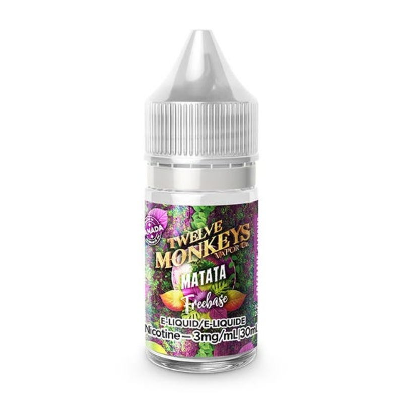 12 Monkeys  – Matata|30ml|60ml|3mg|6mg|0.5mg
