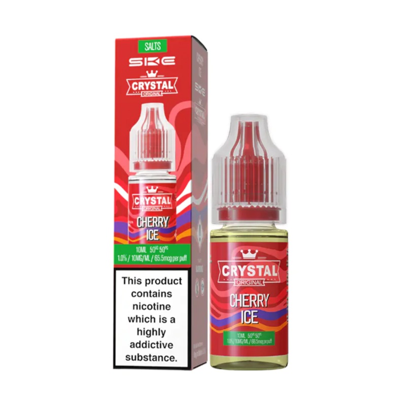 Cherry Ice Nic Salt E-Liquid – Crystal Original
