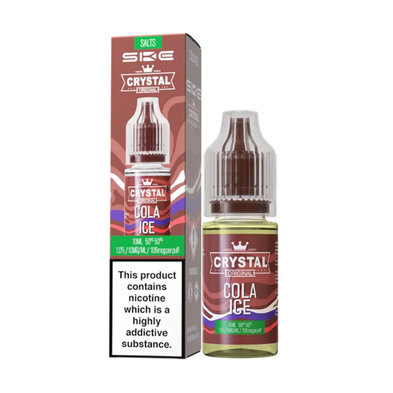 Cola Ice Nic Salt E-Liquid – Crystal Original