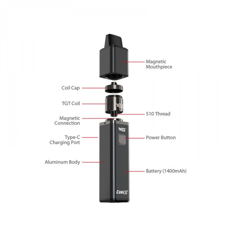Cubex Vaporizer|Black