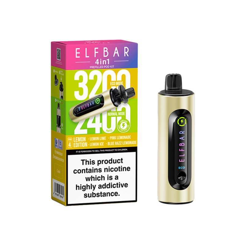 Elf Bar 4-in-1 Pod Kit (3200 Puffs)