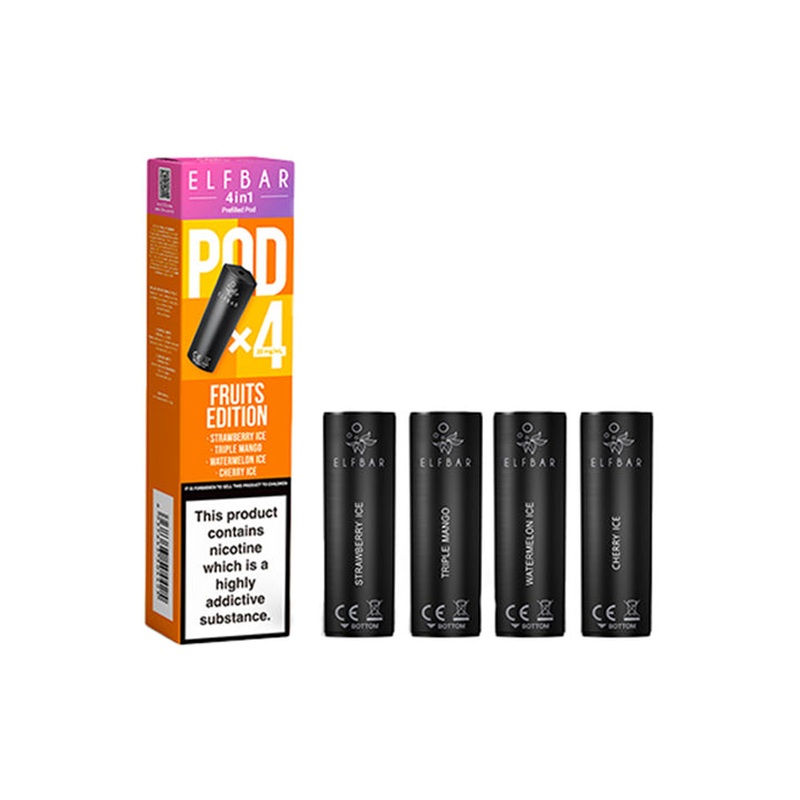 Elf Bar 4-in-1 Refill Pods (x4)