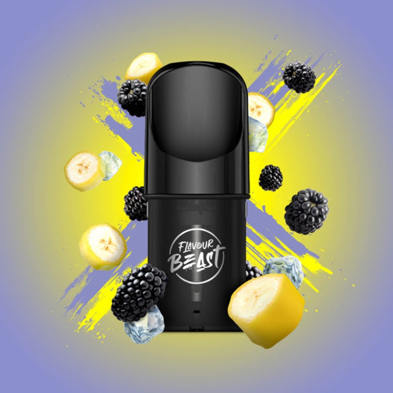 Flavour Beast Pods – Blazin’ Banana Blackberry