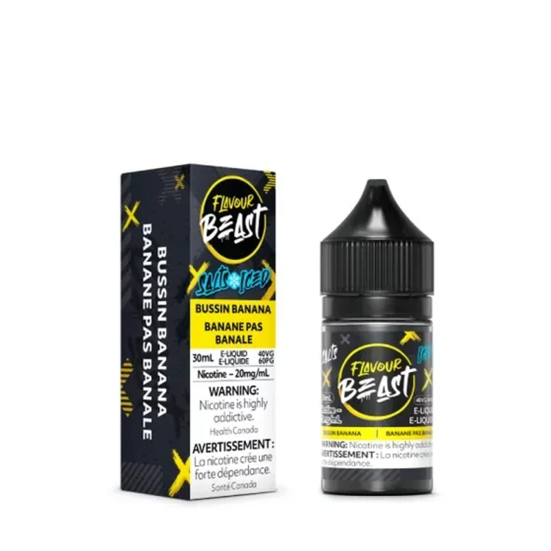 Flavour Beast SALTS – Bussin Banana Iced