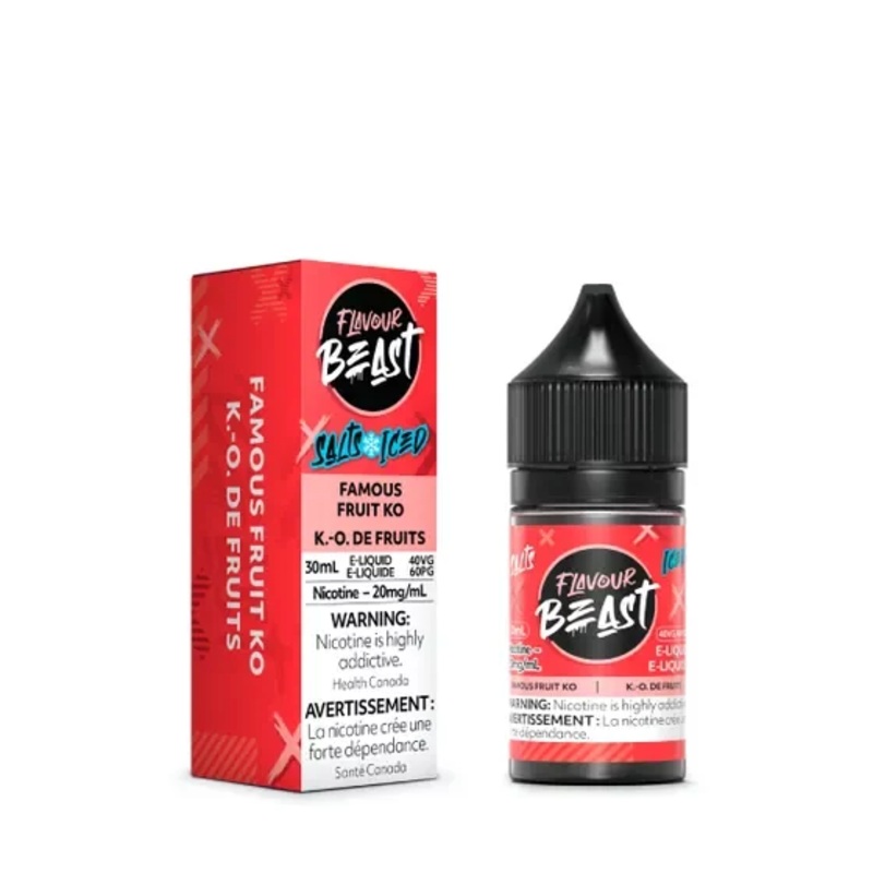 Flavour Beast SALTS – Famous Fruit KO Iced