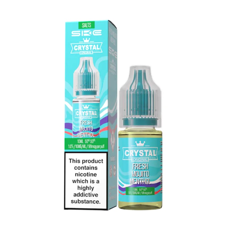 Fresh Mojito Menthol Nic Salt E-Liquid – Crystal Original