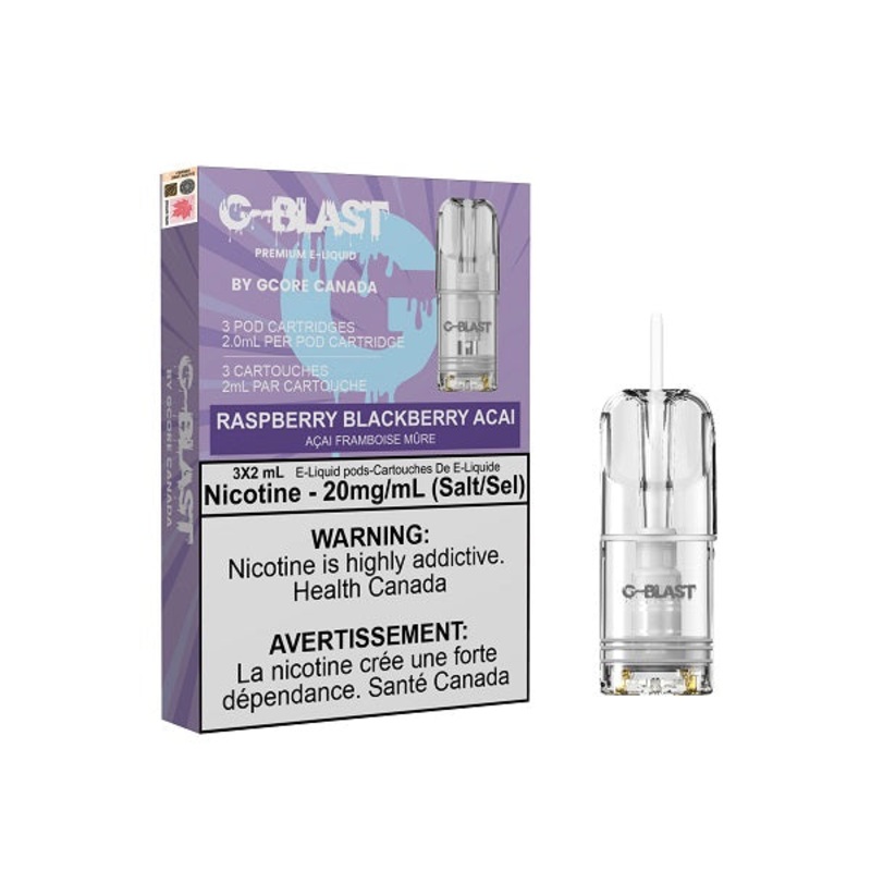 G-Blast Pods – Raspberry Blackberry Acai