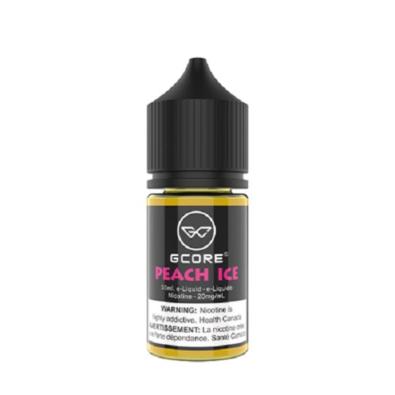 Gcore Salt: Peach Ice|30ml|10mg|20mg