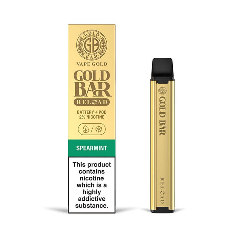 Gold Bar Reload Pod Kit|Spearmint|Raspberry Watermelon|Hawaiian Sunrise|Summer Berries