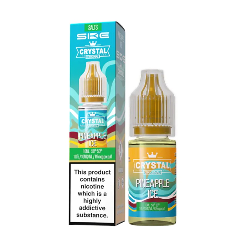 Pineapple Ice Nic Salt E-Liquid – Crystal Original