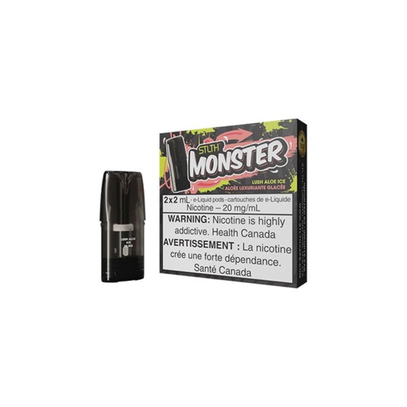 STLTH Monster Pod 2ml – Lush Aloe Ice