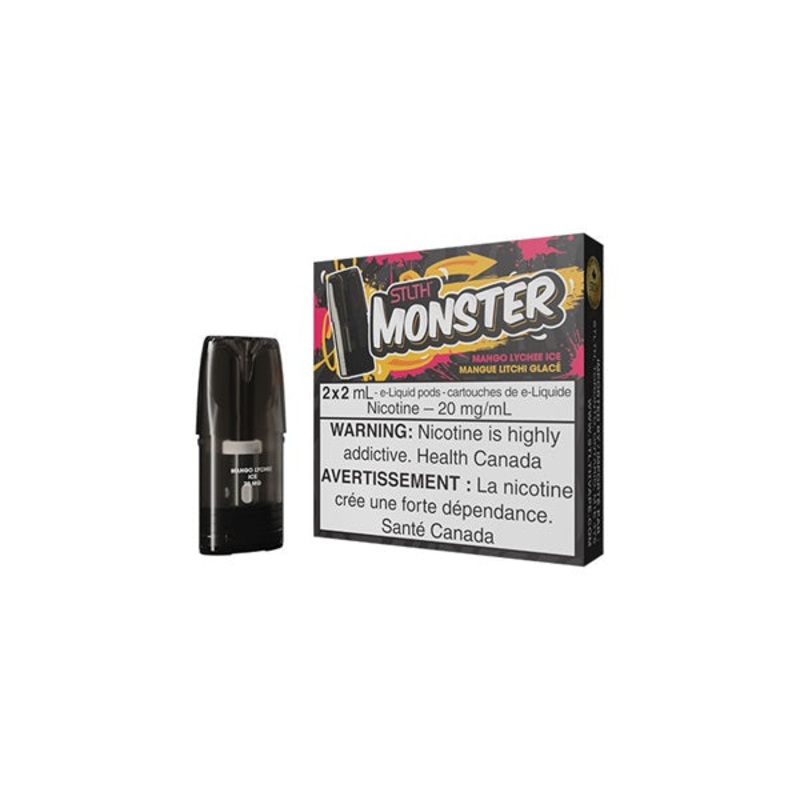 STLTH Monster Pod 2ml – Mango Lychee Ice