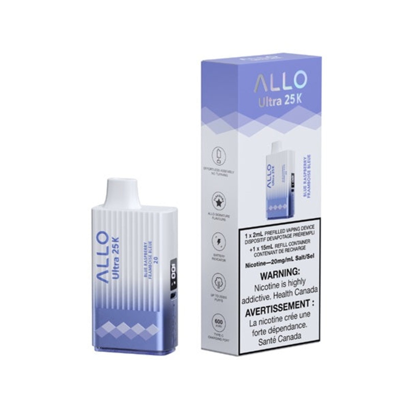 Allo ULTRA 25K – Blue Raspberry