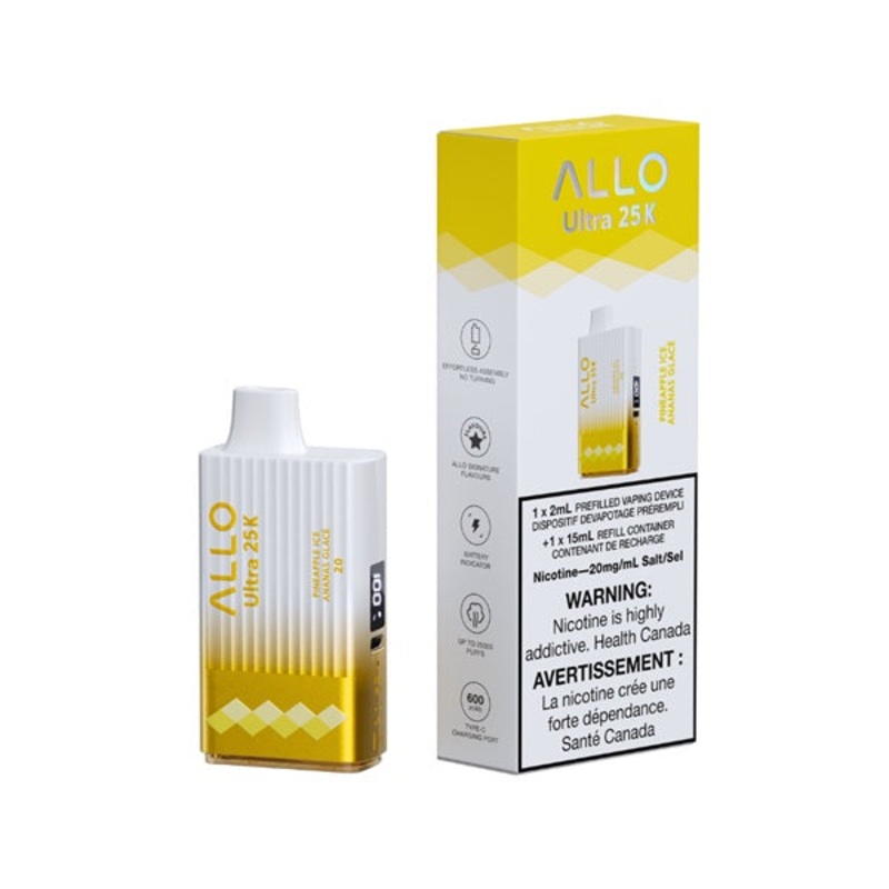 Allo ULTRA 25K – Pineapple Ice