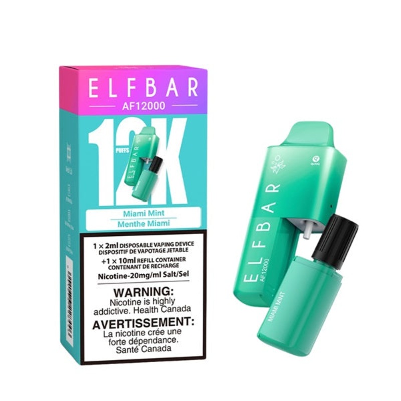 Elf Bar AF12K – Miami Mint|20mg