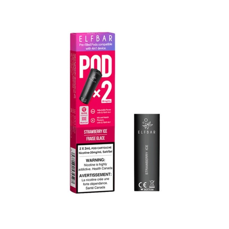Elfbar 4in1 Pods – Strawberry Ice