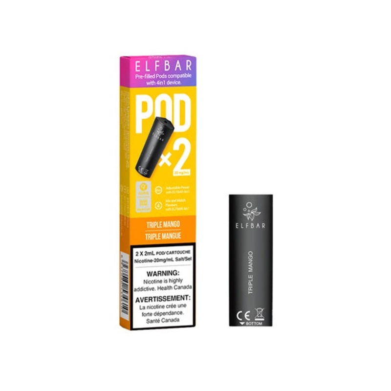 Elfbar 4in1 Pods – Tripple Mango