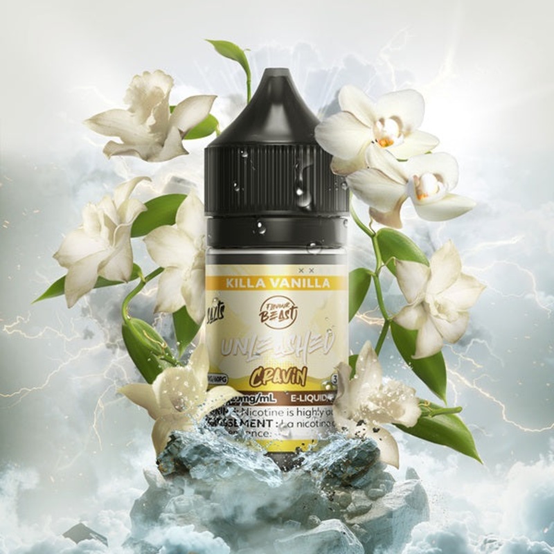 Flavour Beast Unleashed Cravin SALTS – Killa Vanilla