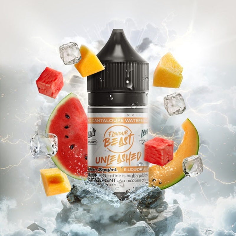 Flavour Beast Unleashed SALTS – Epic Cantaloupe Watermelon Iced