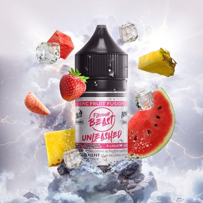 Flavour Beast Unleashed SALTS – Epic Fruit Fusion Iced