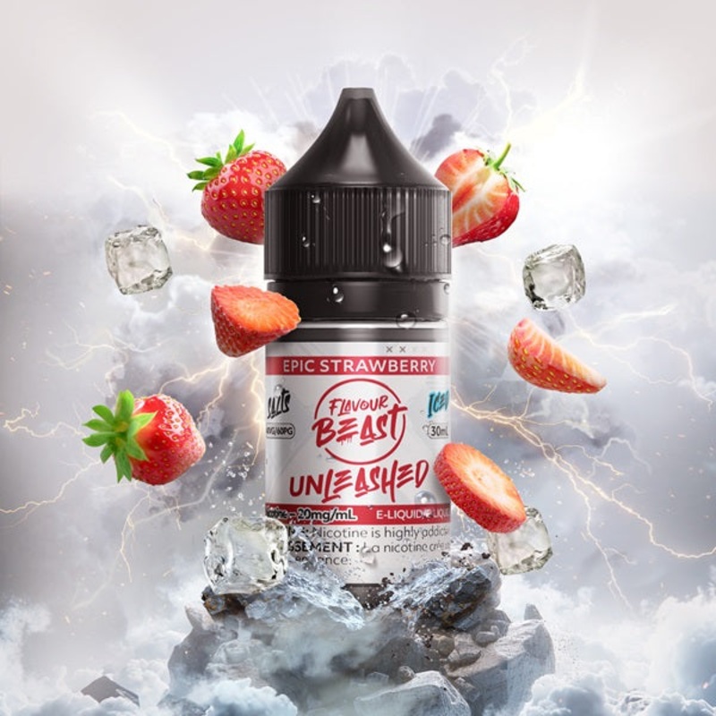 Flavour Beast Unleashed SALTS – Epic Strawberry Iced