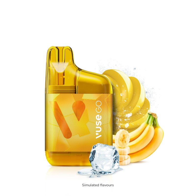 Vuse Go 1000 – Banana Ice|20mg