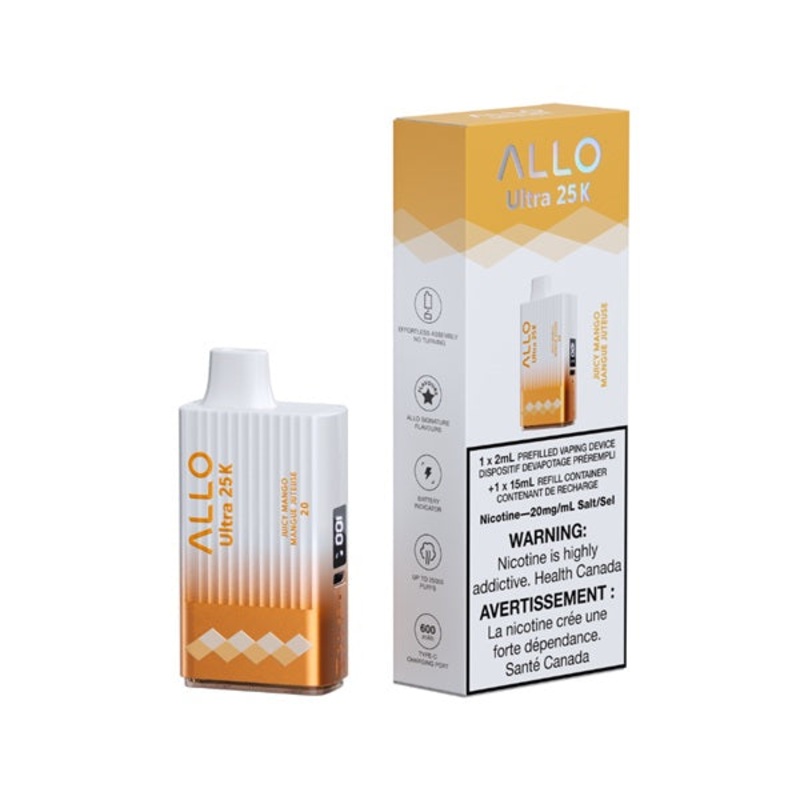 Allo ULTRA 25K – Juicy Mango|20mg
