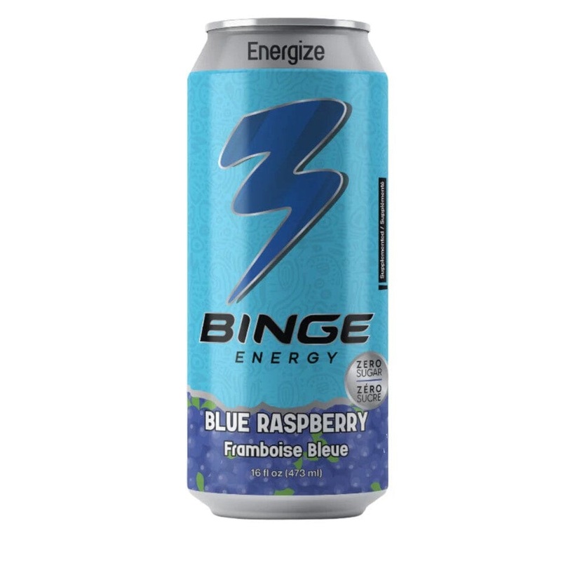 BINGE ENERGY|Blue Raspberry|Sour Watermelon|Tropical Mango