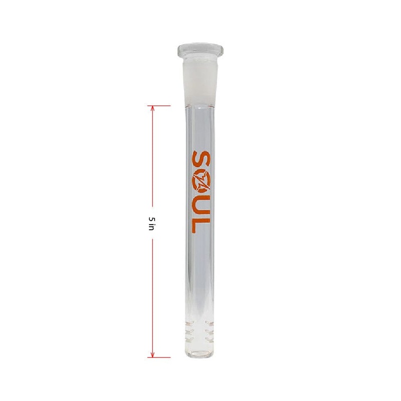 BONG STEM|Grey Crown Glass Stem 4 Inches 14mm|Orange Soul Glass Stem 5 Inches 14mm|Plain Glass 4 Inch 14mm to 19mm Adapter|Crown Glass Canada 420 Green Bowl and Stem